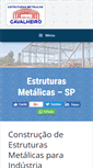 Mobile Screenshot of cavalheiroestruturas.com.br